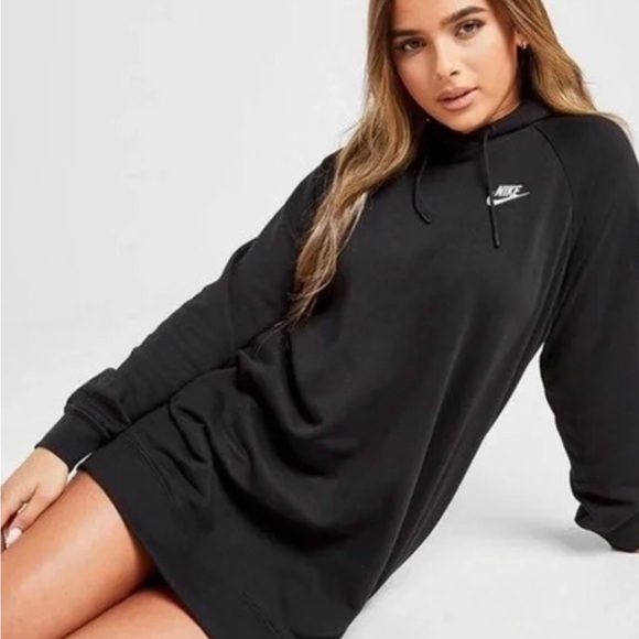 Nike hooded sweatshirt dress. - Picture 1 of 8